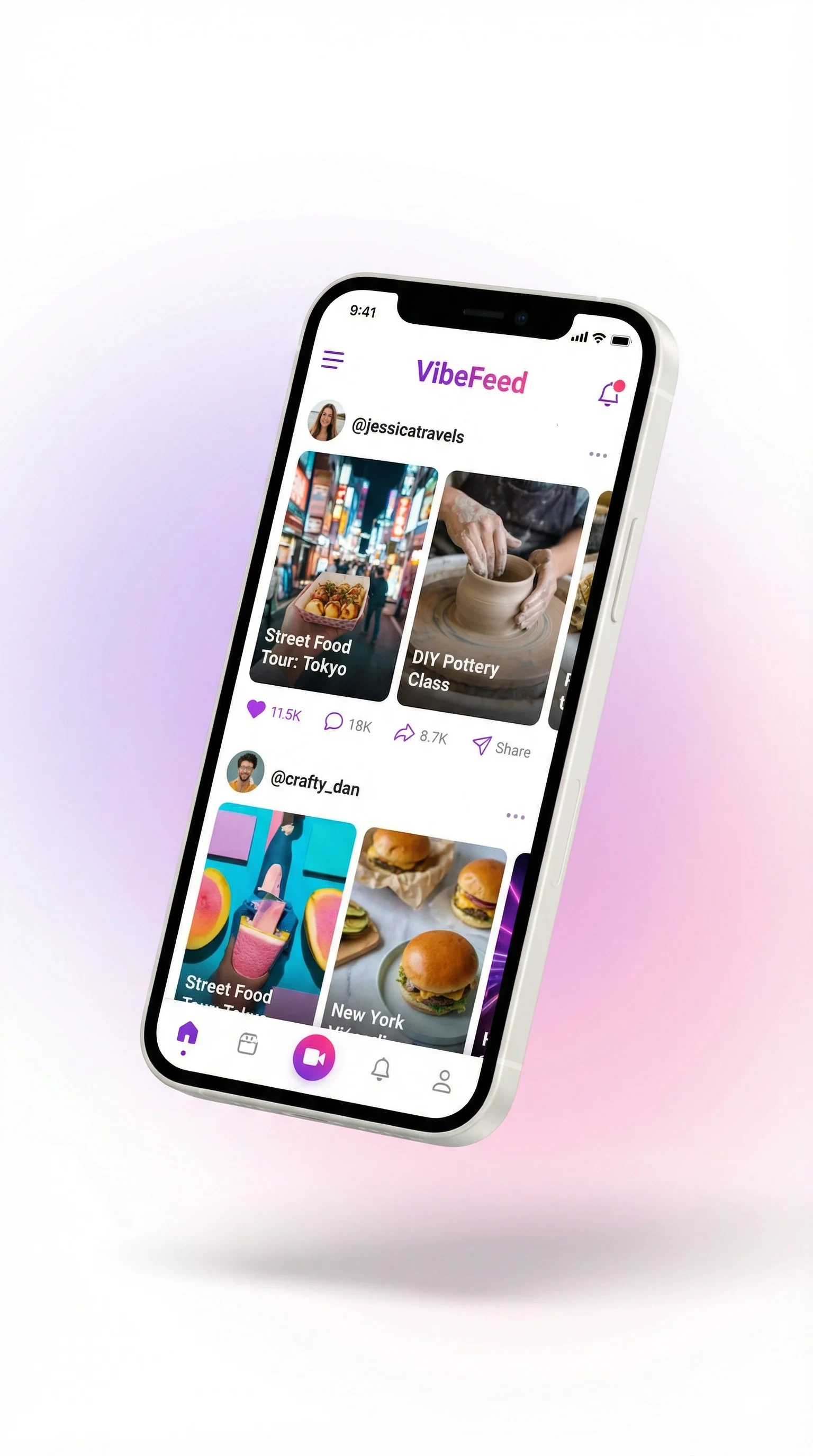 黄色仓库官方APP界面展示 - 达人创作管理工具